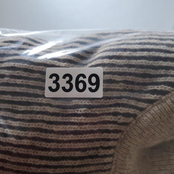 Silver Stream Sweater Mens Medium Wool Half Zip Pullover New Zealand Gorpcore - Picture 9 of 9